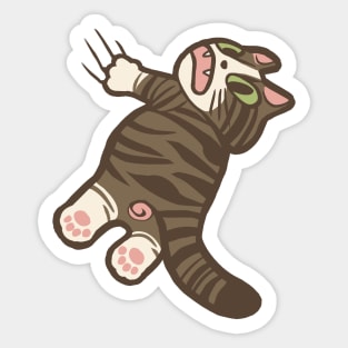 Pocket Cat Tabby Sticker